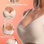 2 Pack Ultimate Comfort Non-Wire Seamless Bras for Women