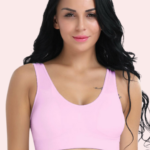 5 Pack Medium Impact Comfort Sports Bras for Women
