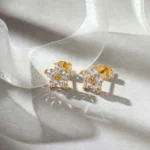 Tulip Crystal Vine Bracelet - Pink - Image 3