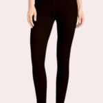 Women's Elastic Fabric Leggings 2-Pack Set